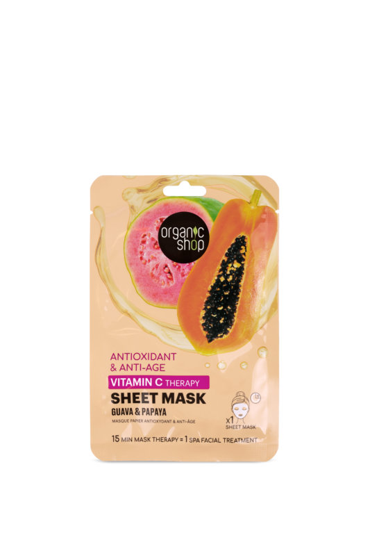 3 Masques Gel Visage à La Vitamine C Et Niacinamide - Vegan - Schaebens - 30 Ml