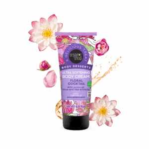 Crème pour le corps ultra adoucissante Organic Shop Body Desserts Cocktail Floral 150 ml